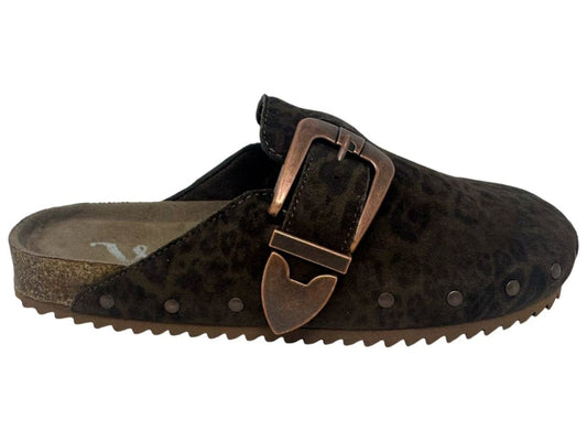 Presale: Very G Taupe Leopard Boston Shoes - Macoma Boutique555 Presales