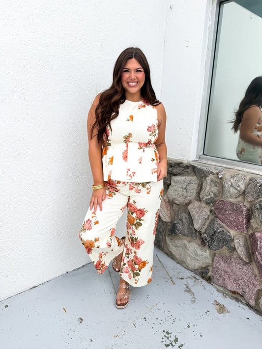 Pretty In Petals Pants - Macoma Boutique210 Other Bottoms