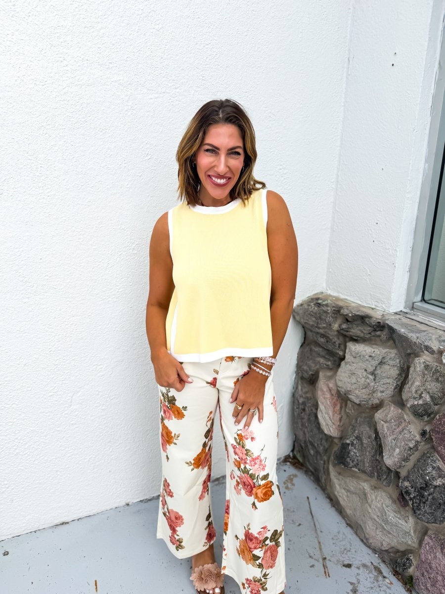 Pretty In Petals Pants - Macoma Boutique210 Other Bottoms