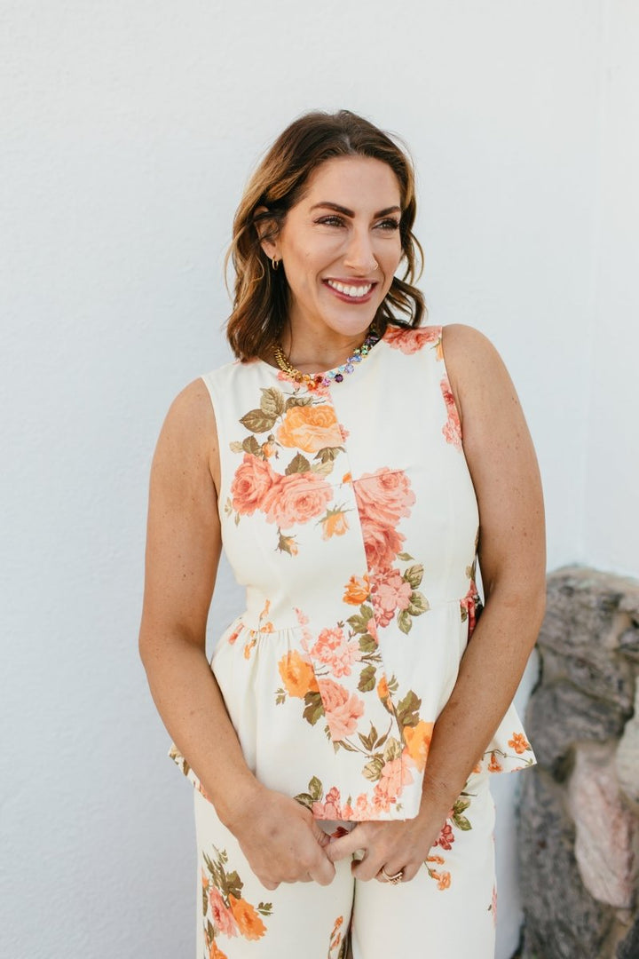 Pretty In Petals Top - Macoma Boutique110 Tanks