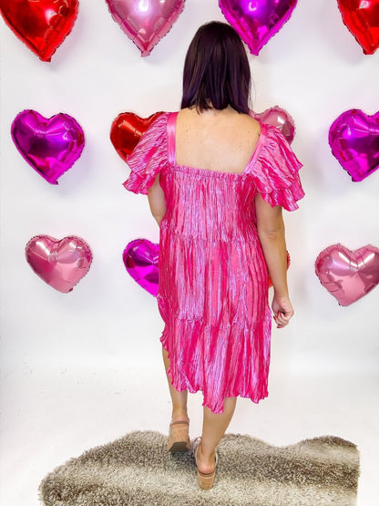 Pretty In Pink Dress - Reg/Curvy - FINAL SALE - Macoma Boutique250 Dresses