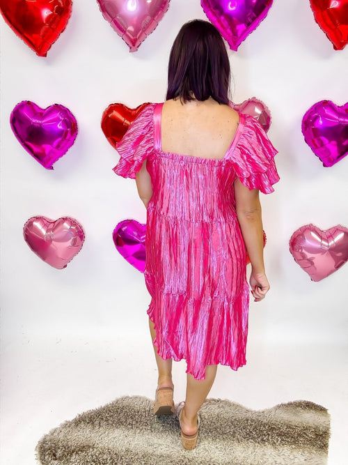 Pretty In Pink Dress - Reg/Curvy - FINAL SALE - Macoma Boutique250 Dresses