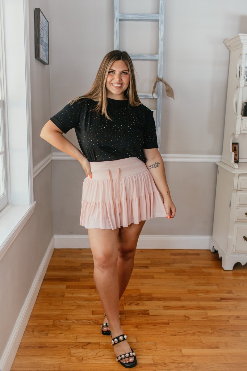 Pretty Little Thing Skirt In Pink - Macoma Boutique200 Skirts
