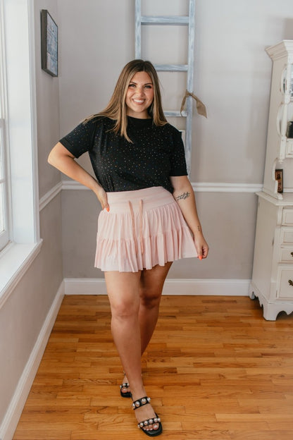 Pretty Little Thing Skirt In Pink - Macoma Boutique200 Skirts