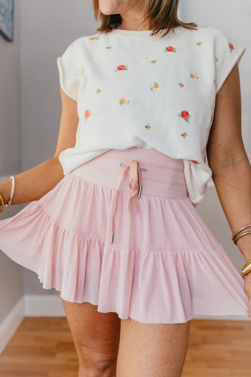 Pretty Little Thing Skirt In Pink - Macoma Boutique200 Skirts