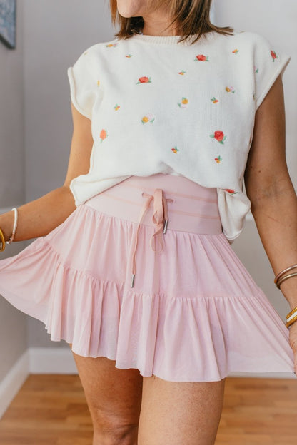 Pretty Little Thing Skirt In Pink - Macoma Boutique200 Skirts