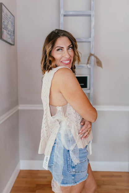 Pretty Moment Top - Macoma Boutique110 Tanks