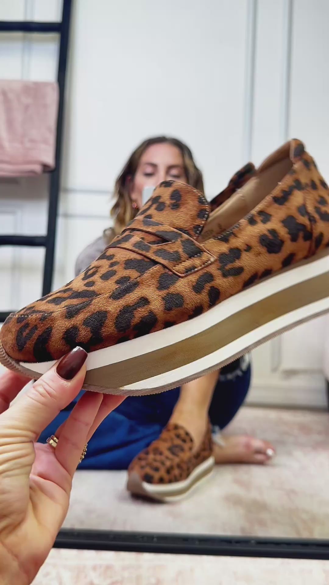 Corky's Leopard Sheesh Shoes