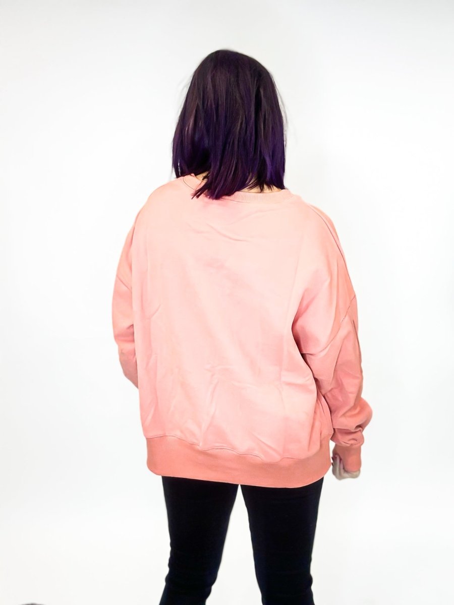 Pumpkin Latte Sweatshirt - FINAL SALE - Macoma Boutique130 Sweaters