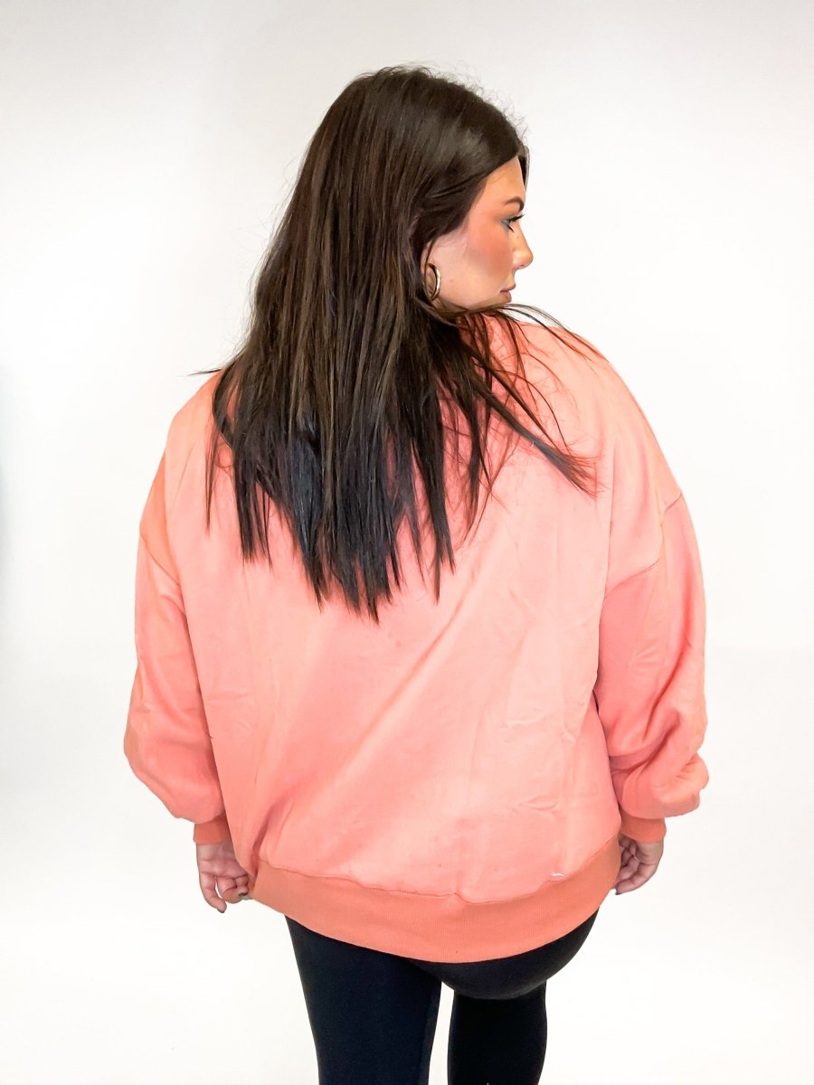 Pumpkin Latte Sweatshirt - FINAL SALE - Macoma Boutique130 Sweaters