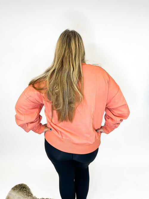Pumpkin Latte Sweatshirt - FINAL SALE - Macoma Boutique130 Sweaters