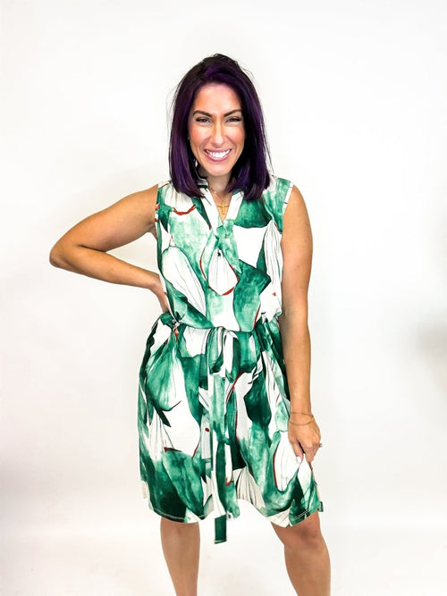 Rain Forest Dress - Reg/Curvy - FINAL SALE - Macoma Boutique250 Dresses