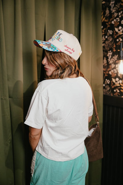 Rainbow Trout Crop Tee - Macoma Boutique310 Accessories