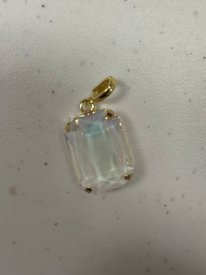 Rectangular Charm in White - Macoma Boutique315 Jewelry
