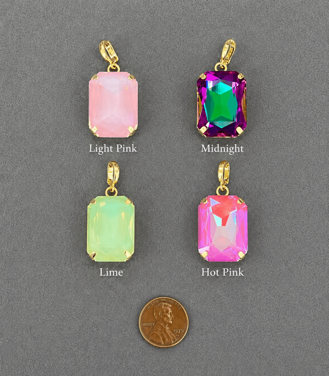 Rectangular Charms - Macoma Boutique555 Presales