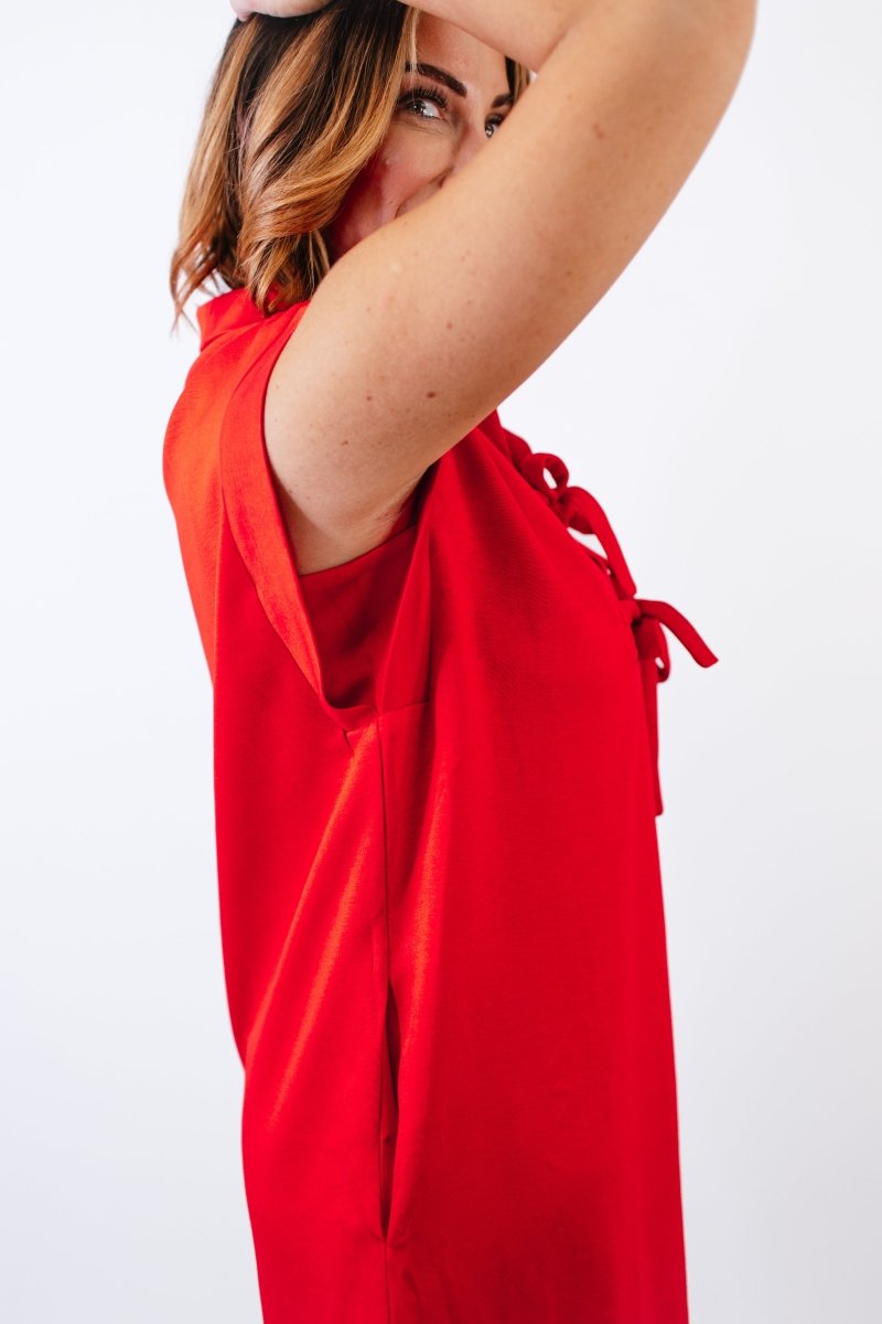 Red Alert Dress - FINAL SALE - Macoma Boutique250 Dresses