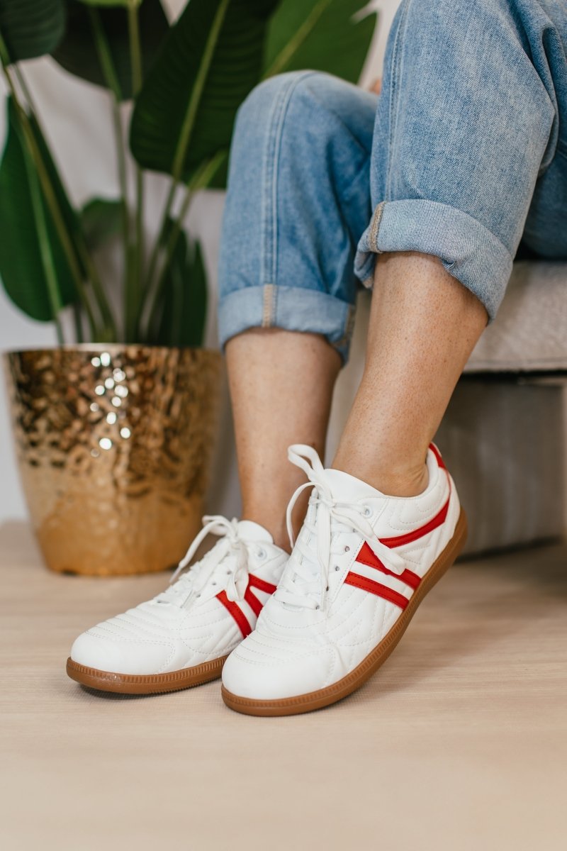 Red Great Sneakers - Macoma Boutique