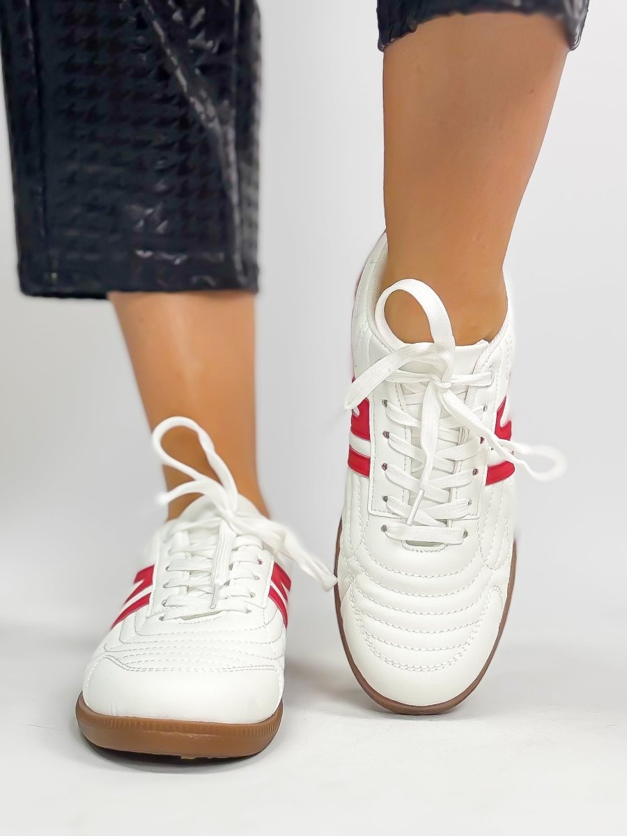 Red Great Sneakers - Macoma Boutique
