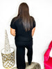 Relax All Day Lounge Set in Black - FINAL SALE - Macoma Boutique290 Loungewear/Sets