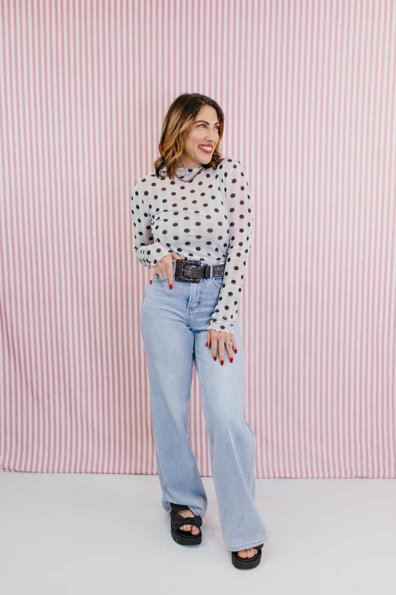 Right On Time Top - Reg & Curvy - Macoma Boutique120 Long Sleeve