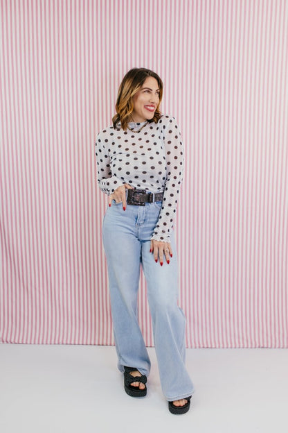 Right On Time Top - Reg & Curvy - Macoma Boutique120 Long Sleeve