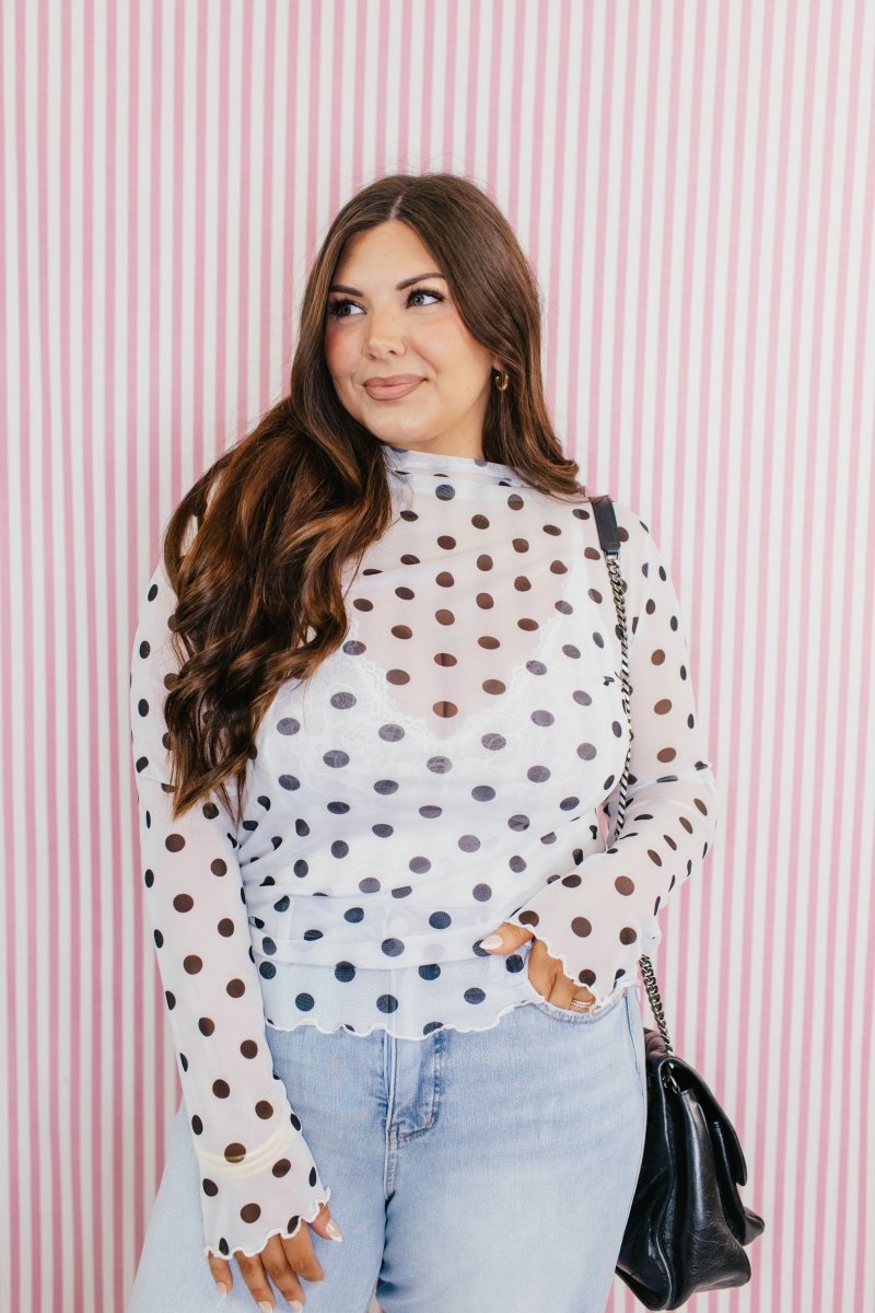 Right On Time Top - Reg & Curvy - Macoma Boutique120 Long Sleeve