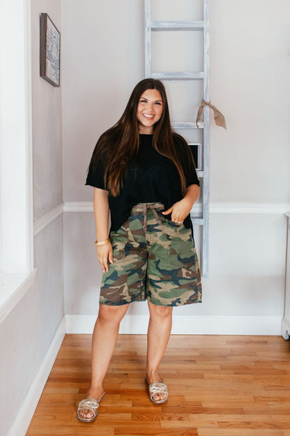 Risen Adventure Ready Bermuda Shorts - Reg & Curvy - Macoma Boutique180 Shorts