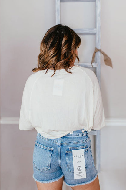 Risen Frequent Flyer Drawstring Shorts - Reg & Curvy - Macoma Boutique180 Shorts