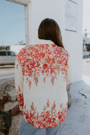Romantic Drift Floral Top - Macoma Boutique120 Long Sleeve