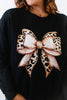 Rose Gold Bow Graphic Pullover - FINAL SALE - Macoma Boutique555 Presales