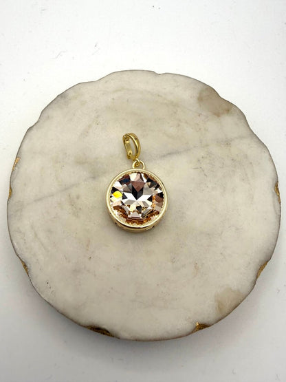 Round About Charm In Topaz - Macoma Boutique315 Jewelry