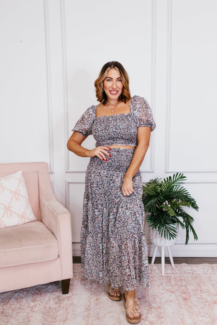 Ruffle & Roam Top - FINAL SALE - Macoma Boutique100 Short Sleeve