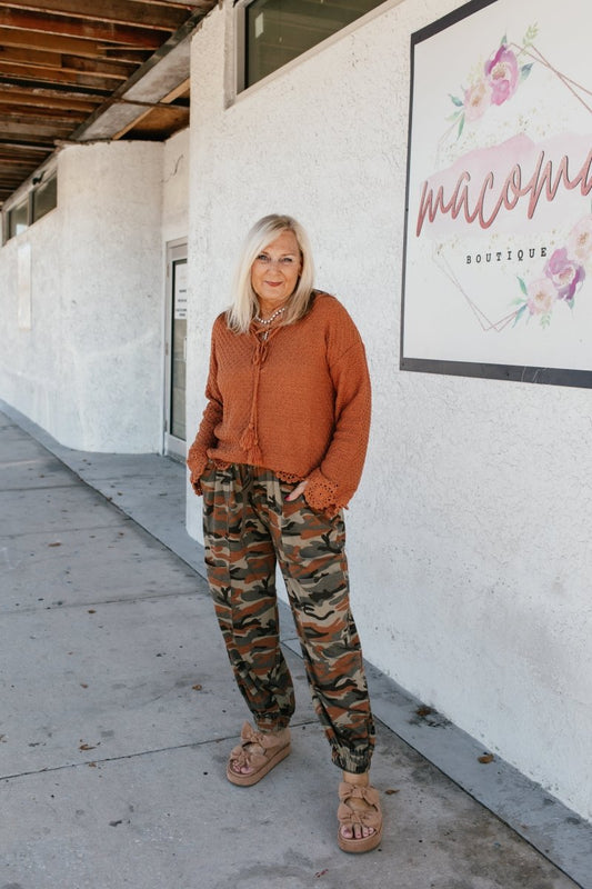 Rustic Romance Top - Macoma Boutique120 Long Sleeve