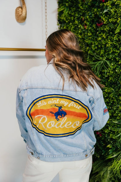 Saddle Up Denim Jacket - Reg & Curvy - Macoma Boutique240 Jackets/Blazers