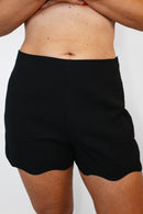 Scallop Sweetie Shorts - FINAL SALE - Macoma Boutique180 Shorts