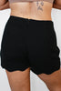 Scallop Sweetie Shorts - FINAL SALE - Macoma Boutique180 Shorts