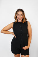 Scallop Sweetie Vest - FINAL SALE - Macoma Boutique110 Tanks