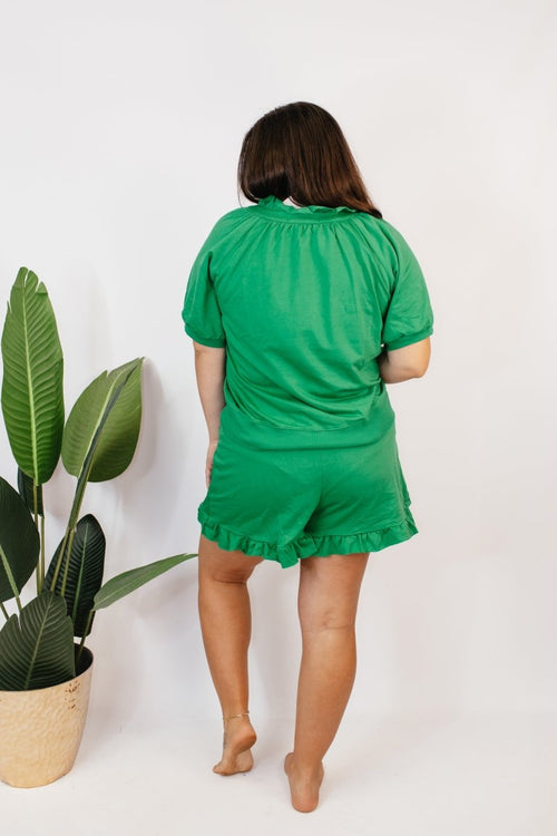 Sea Green Set - FINAL SALE - Macoma Boutique290 Loungewear/Sets