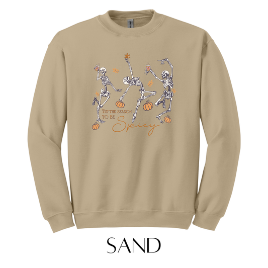 Season To Be Spicy Graphic Pullover