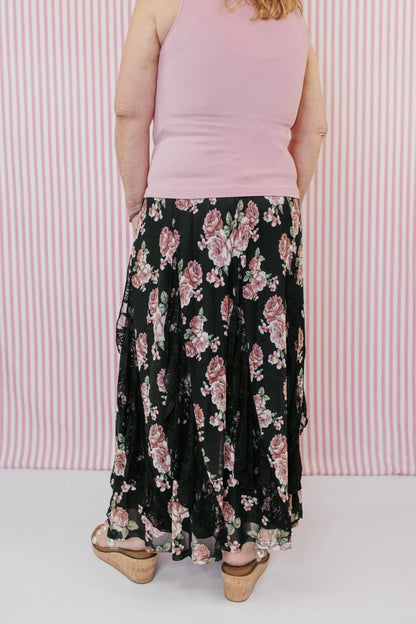 Secret Garden Maxi Skirt - Macoma Boutique200 Skirts