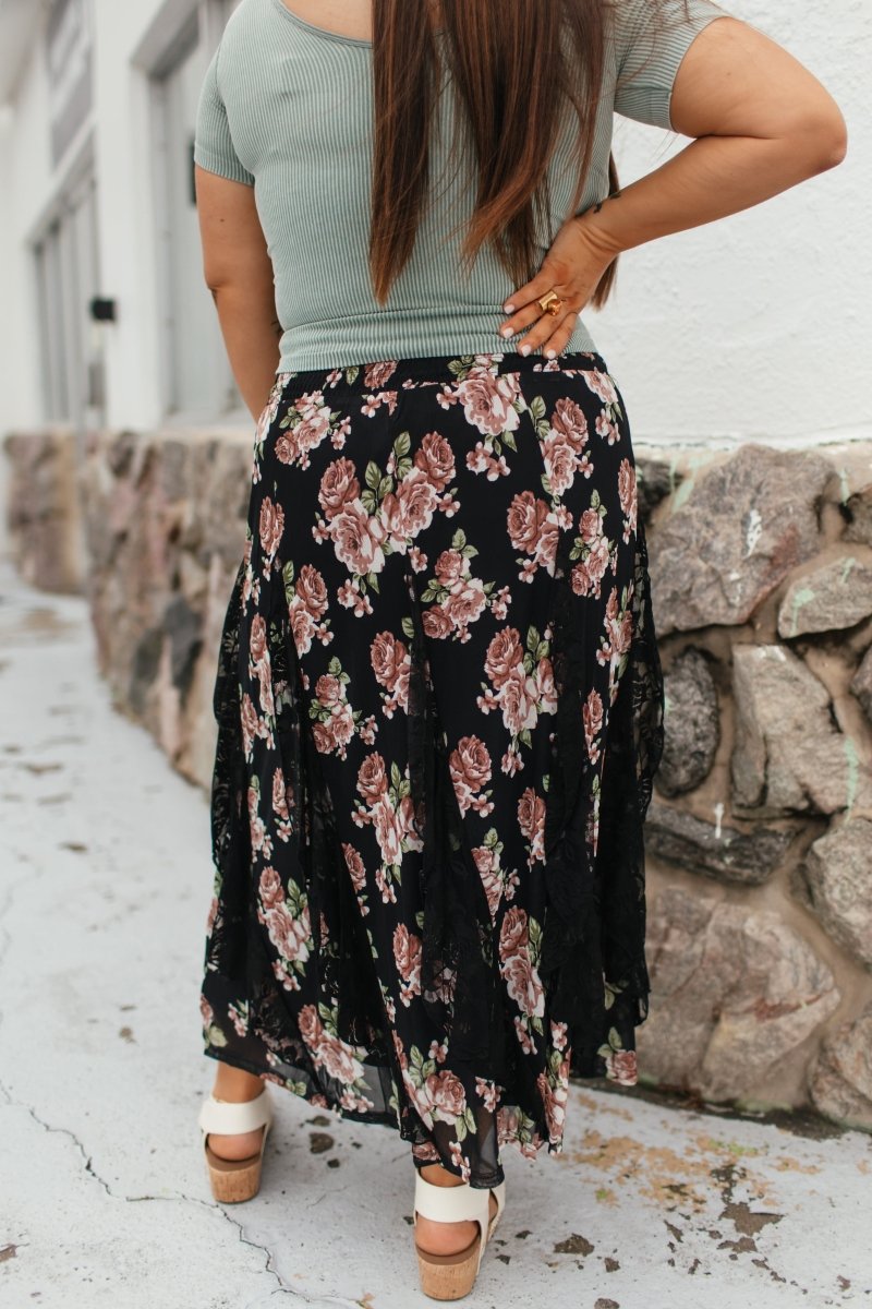 Secret Garden Maxi Skirt - Macoma Boutique200 Skirts