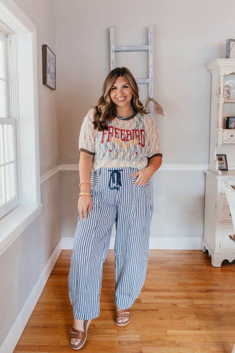 Sheer Freedom Top - Macoma Boutique140 Graphic Tees