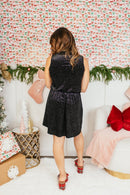 Shimmer & Slay Dress In Black - Reg & Curvy - Macoma Boutique250 Dresses