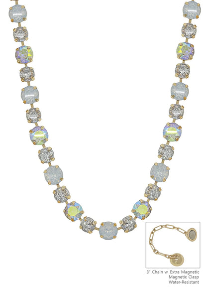 Shine Bright Magnetic Necklace In Clear AB Crystal - Macoma Boutique310 Accessories/Jewelry