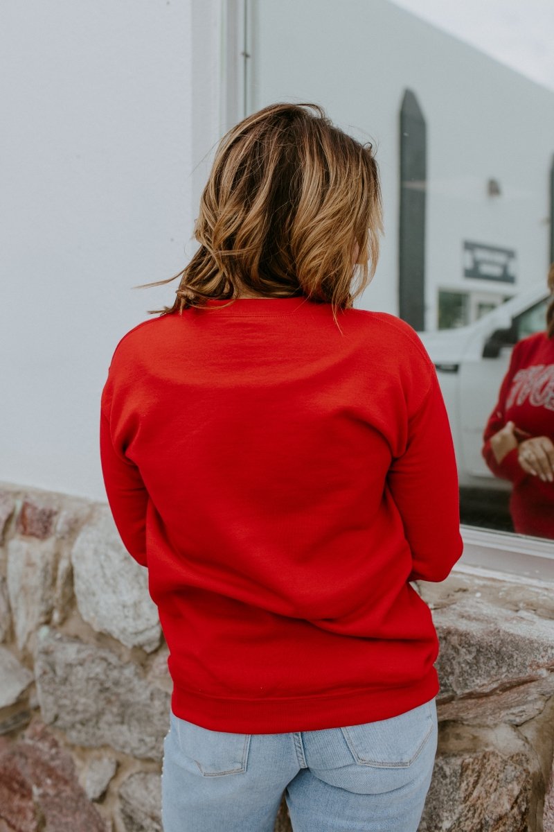 Shining Love Graphic Pullover - FINAL SALE - Macoma Boutique555 Presales