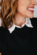 Shirt Collar In White Lace - Macoma Boutique310 Accessories/Jewelry