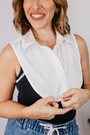 Shirt Collar In White Lace - Macoma Boutique310 Accessories/Jewelry