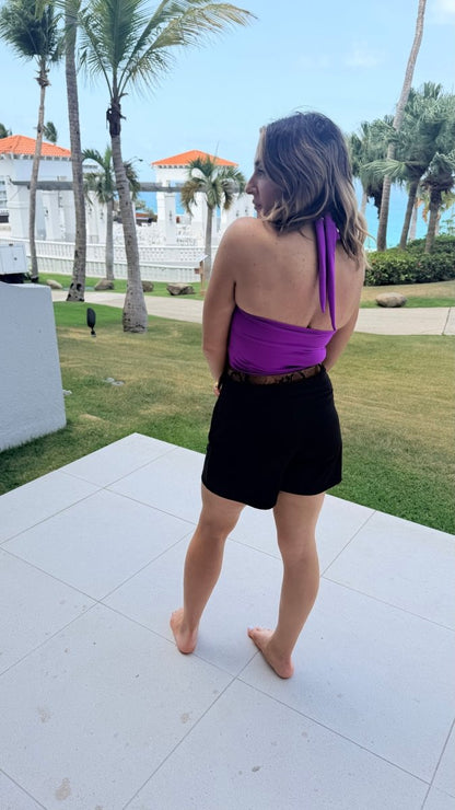 Show Stopper Brami Tank In Very Violet - Reg & Curvy - Macoma Boutique110 Tanks