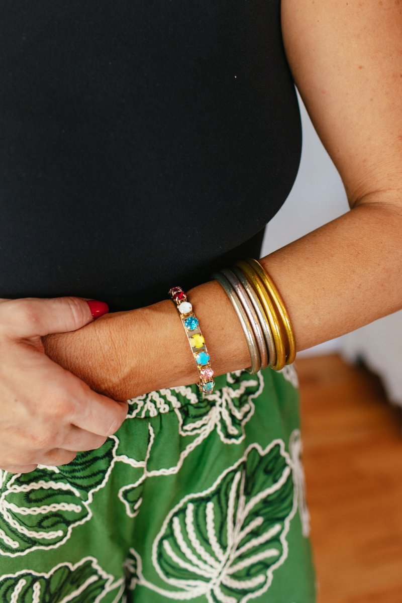 Sienna by Tova Penny Neon Mix Cuff - Macoma Boutique310 Accessories/Jewelry
