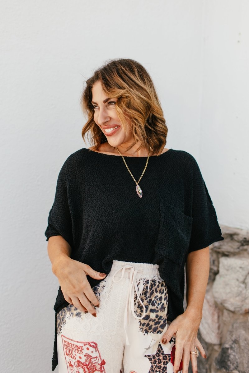 Simple Staple Top - Macoma Boutique100 Short Sleeve